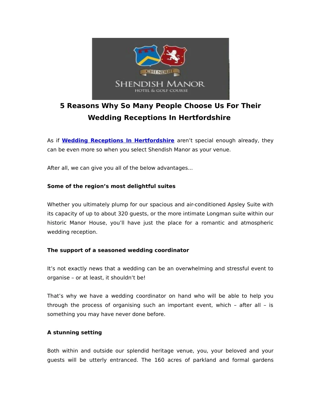 5 reasons why so many people choose us for their