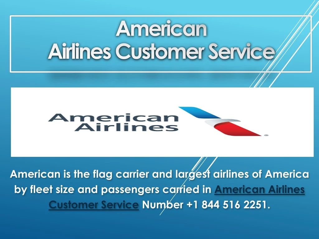 american airlines customer service