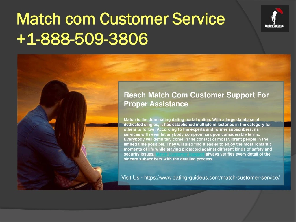 match com customer service 1 888 509 3806