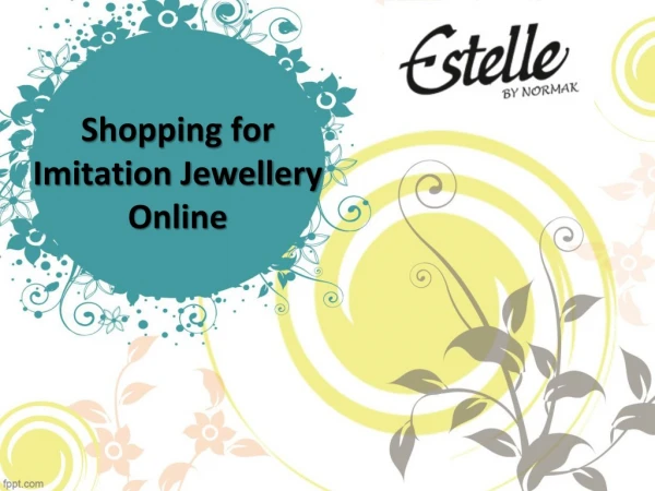 Indian Fashion Jewelry Online, Shopping for Imitation Jewellery Online - Estelle.co