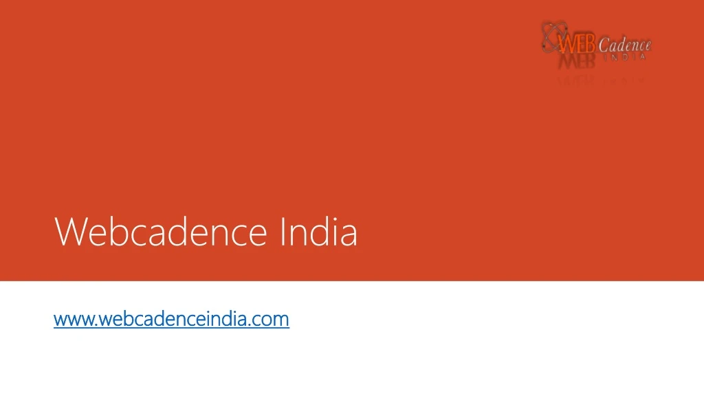 webcadence india