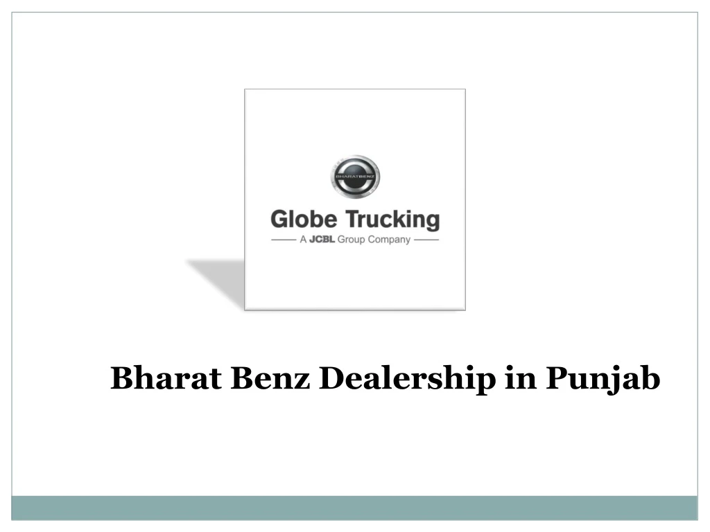 bharat benz dealership in punjab