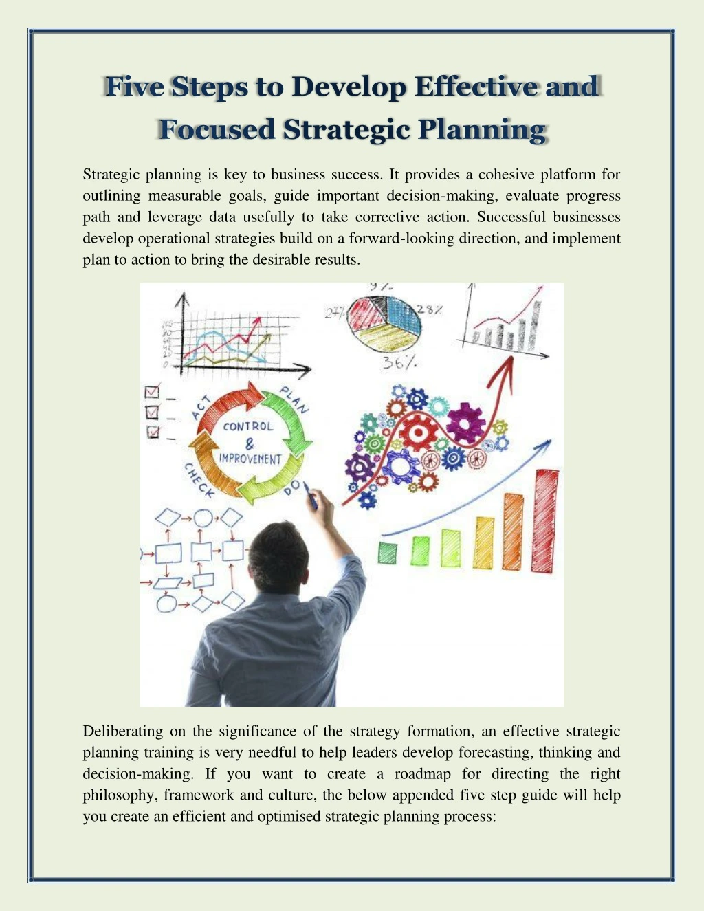 strategic planning is key to business success