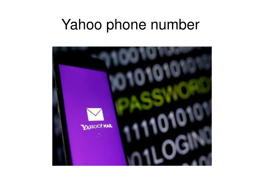 yahoo phone number