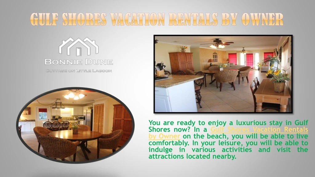 gulf shores vacation rentals by owner