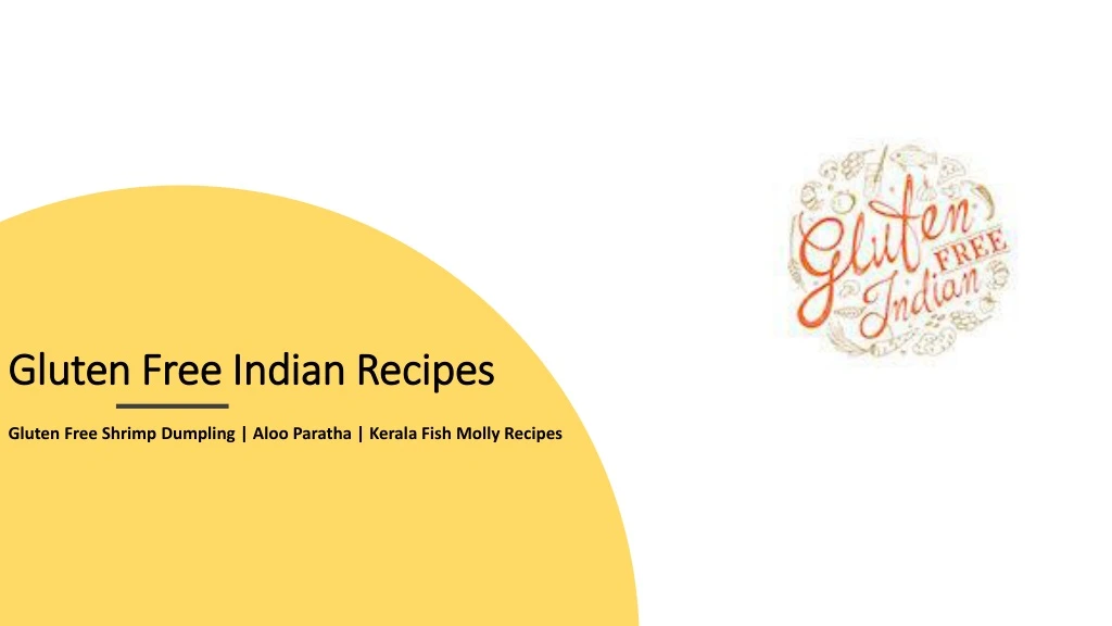 gluten free indian recipes