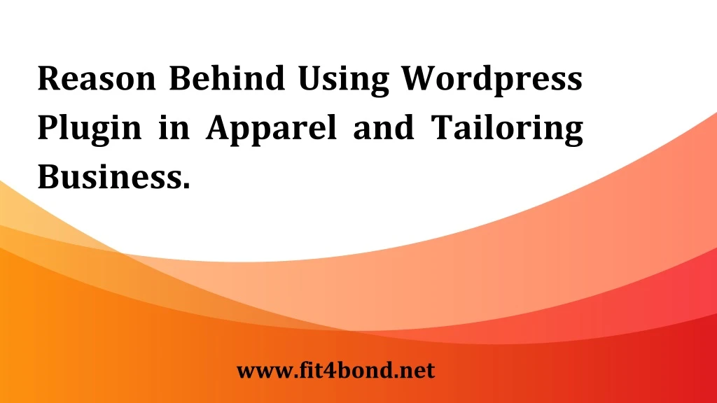 reason behind using wordpress plugin in apparel