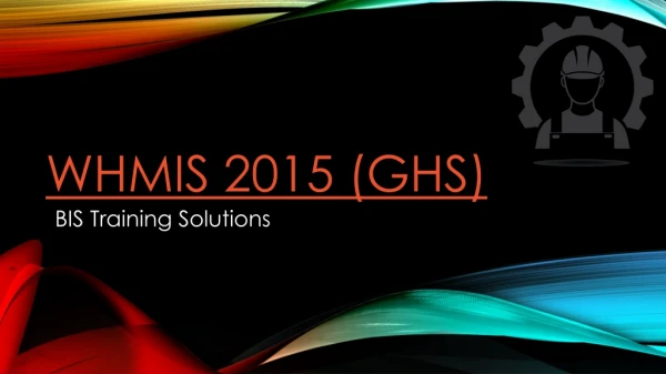 WHMIS 2015 (GHS)