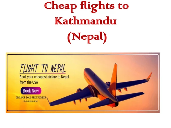 Cheap Flights to Kathmandu, Nepal (KTM Airport)