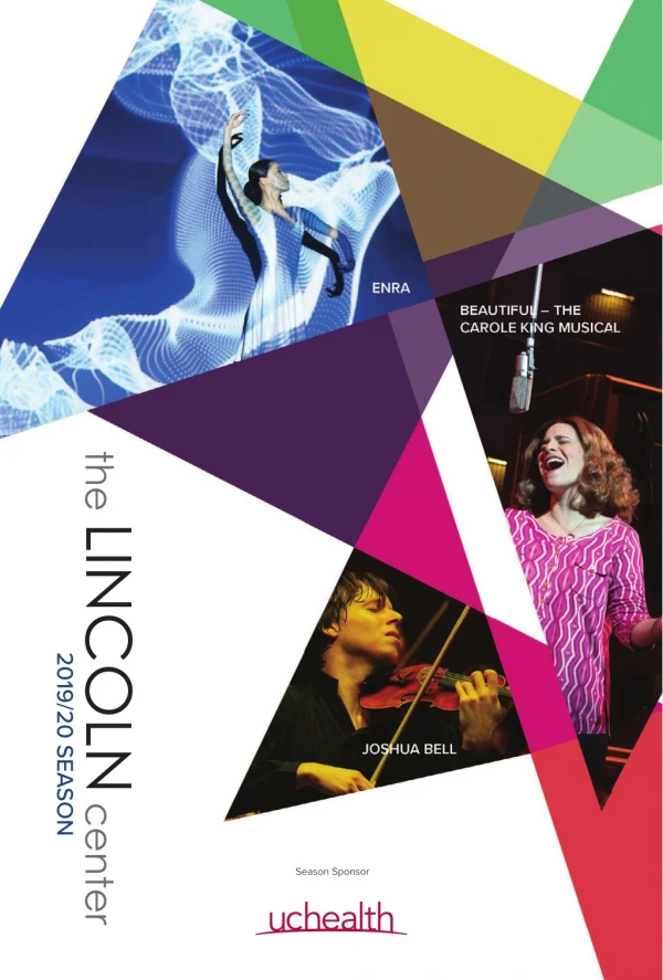 The Lincoln Center 2019/20 Season Brochure