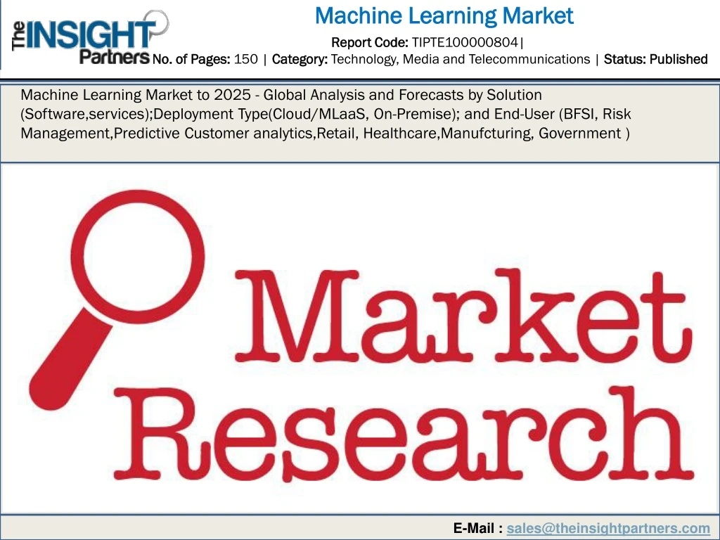 machine learning market