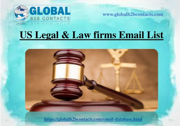 US Legal & Law firms Email List
