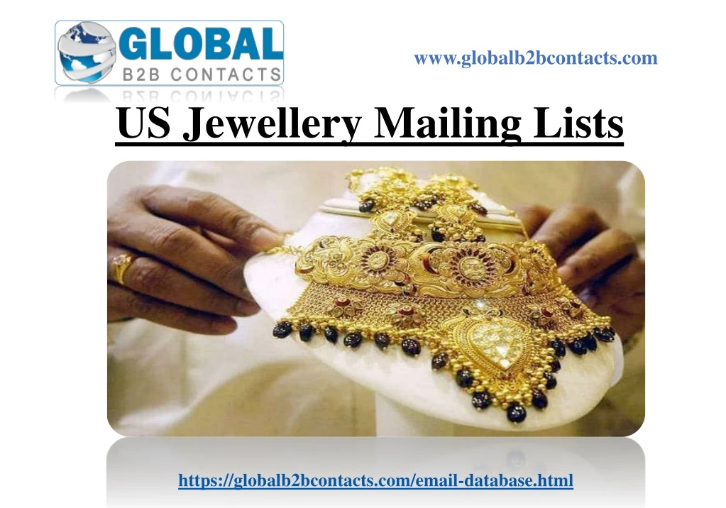 us jewellery mailing lists