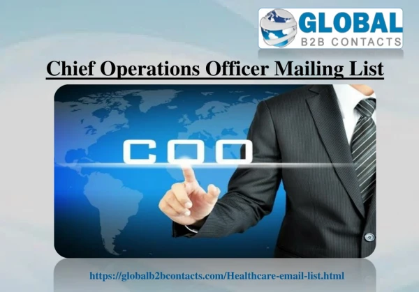 chief operations officer mailing list