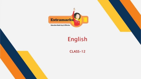 CBSE English Core Study Guide for Students on the Extramarks App