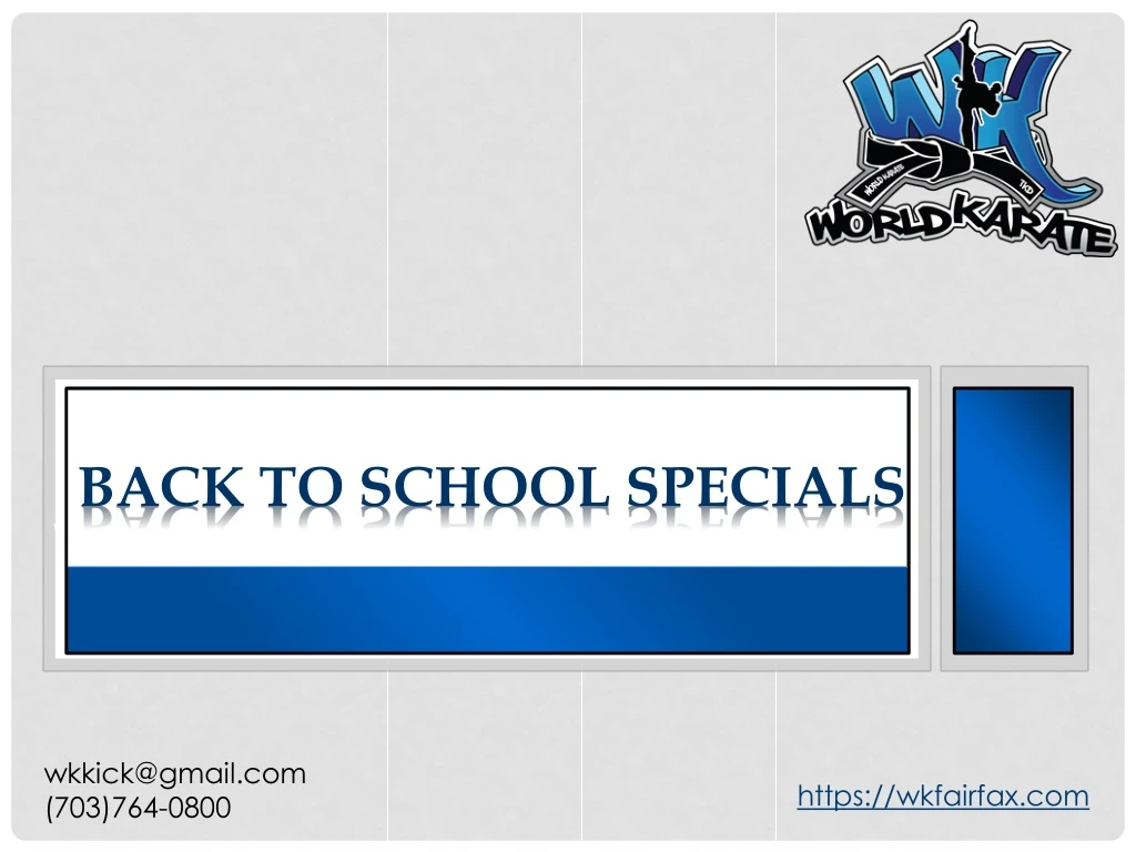 back to school specials