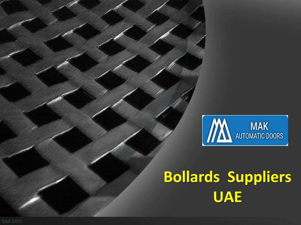 bollards suppliers uae