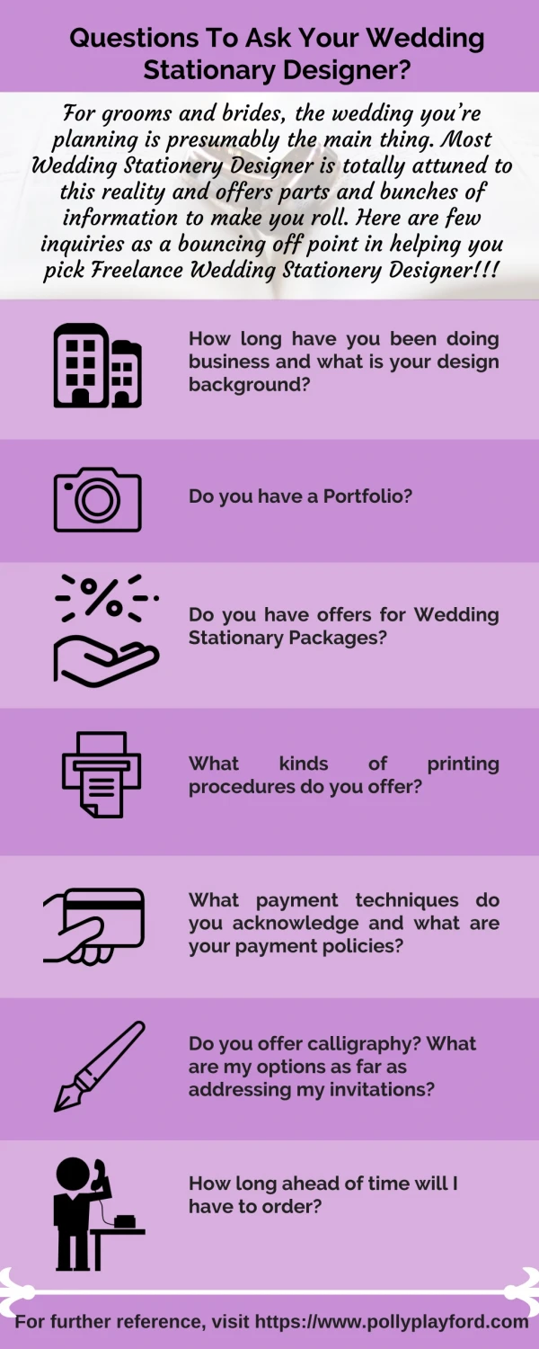 Questions To Ask Your Wedding Stationary Designer?