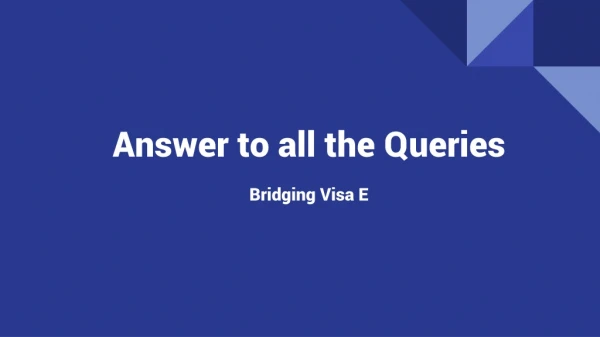 Bridging Visa E Subclass 050 | ISA Migrations & Education Consultants
