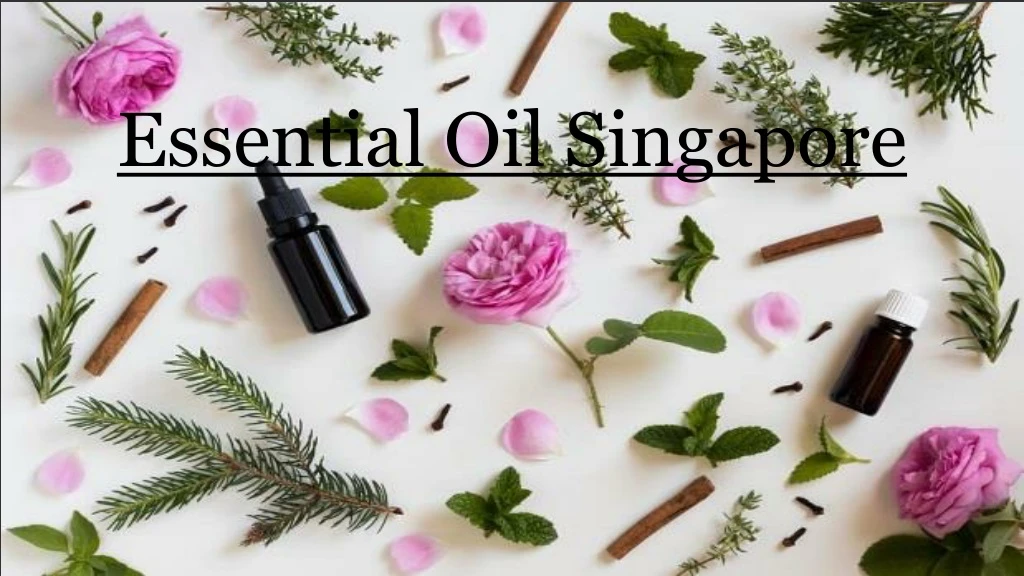 essential oil singapore