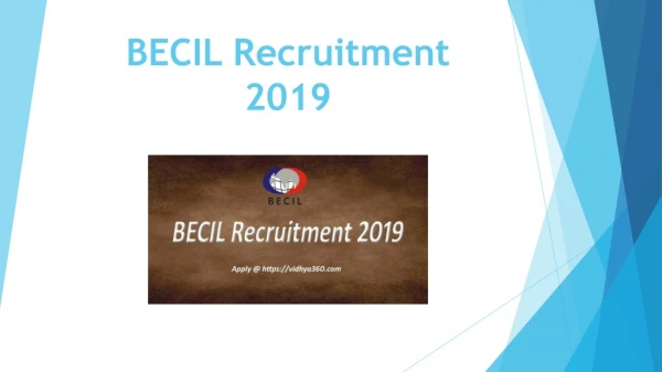 BECIL Recruitment 2019 | 3,000 Skilled & Unskilled Manpower Jobs