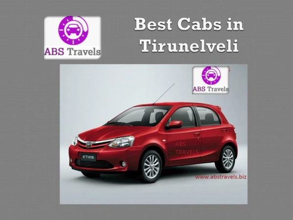 Best Cabs in Tirunelveli