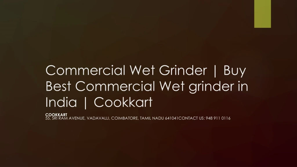 commercial wet grinder buy best commercial