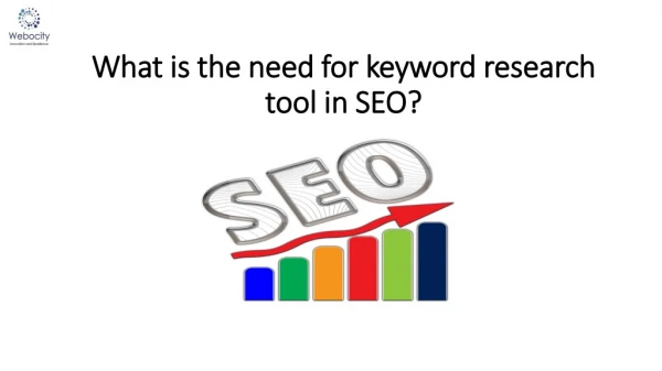 What is the need for keyword research tool