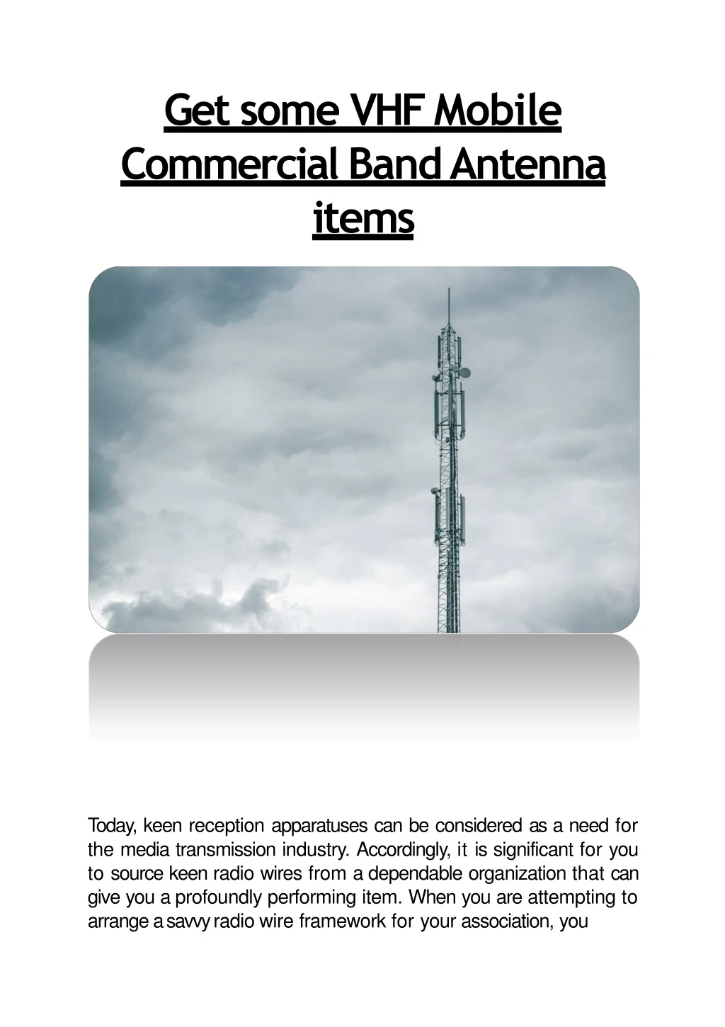 get some vhf mobile commercial band antenna items