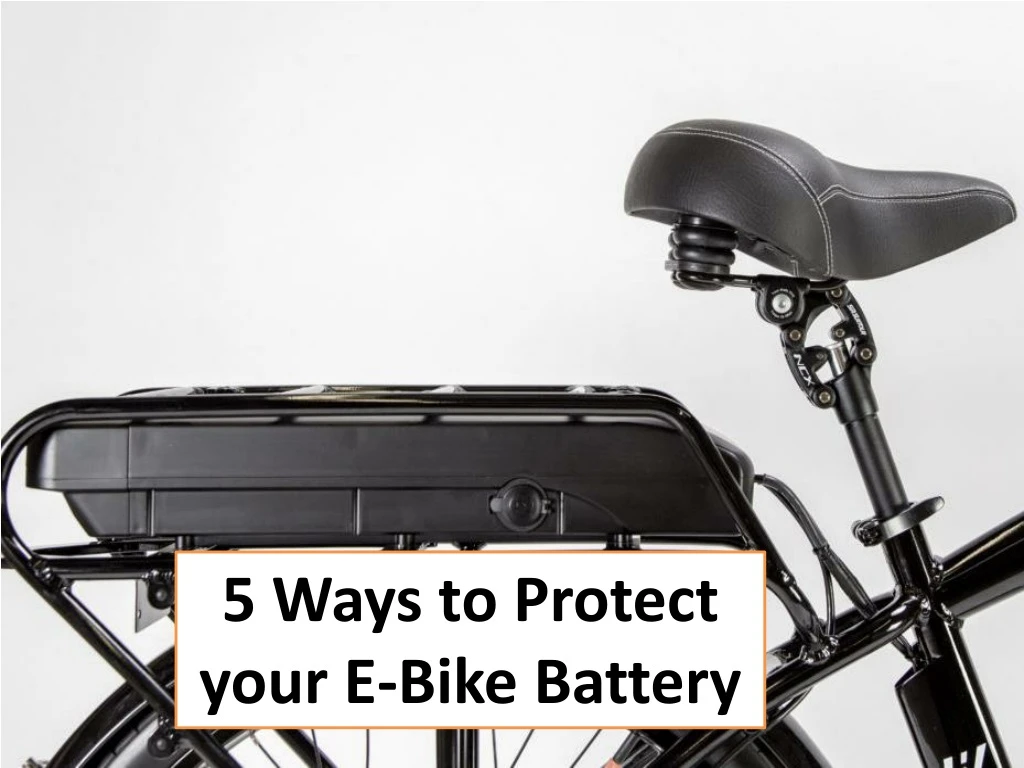 5 ways to protect your e bike battery