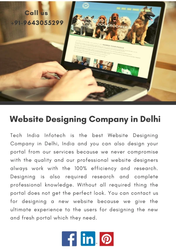 Tech India Infotech - Best Website Designing Company in Delhi, India