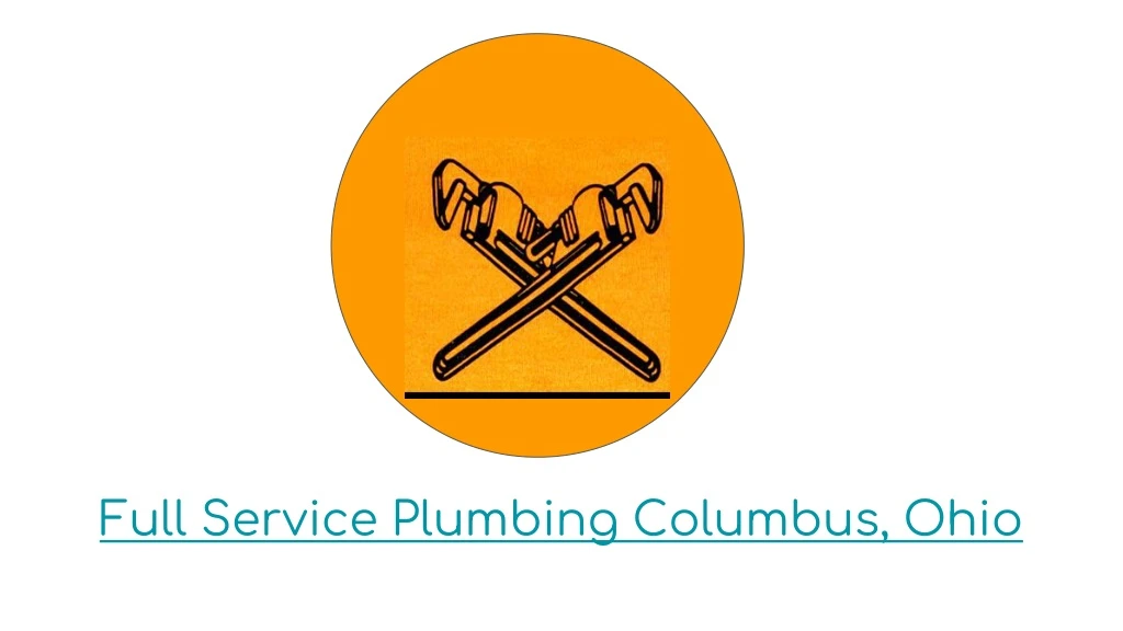 full service plumbing columbus ohio