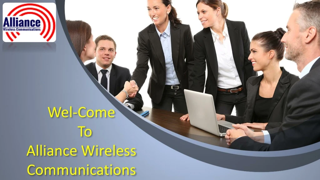wel come to alliance wireless communications