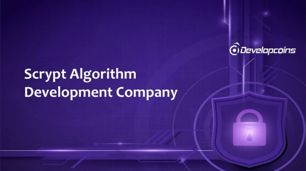 Scrypt Algorithm Development Company