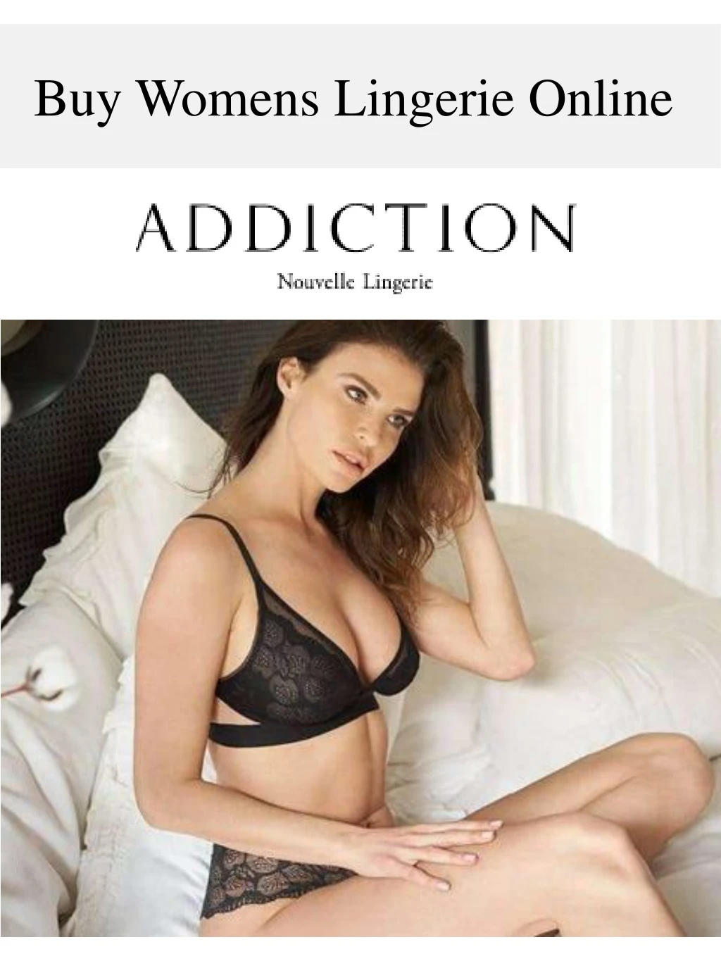 buy womens lingerie online