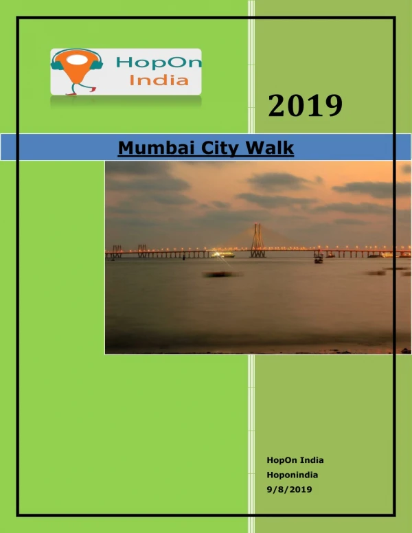 Mumbai City Walk