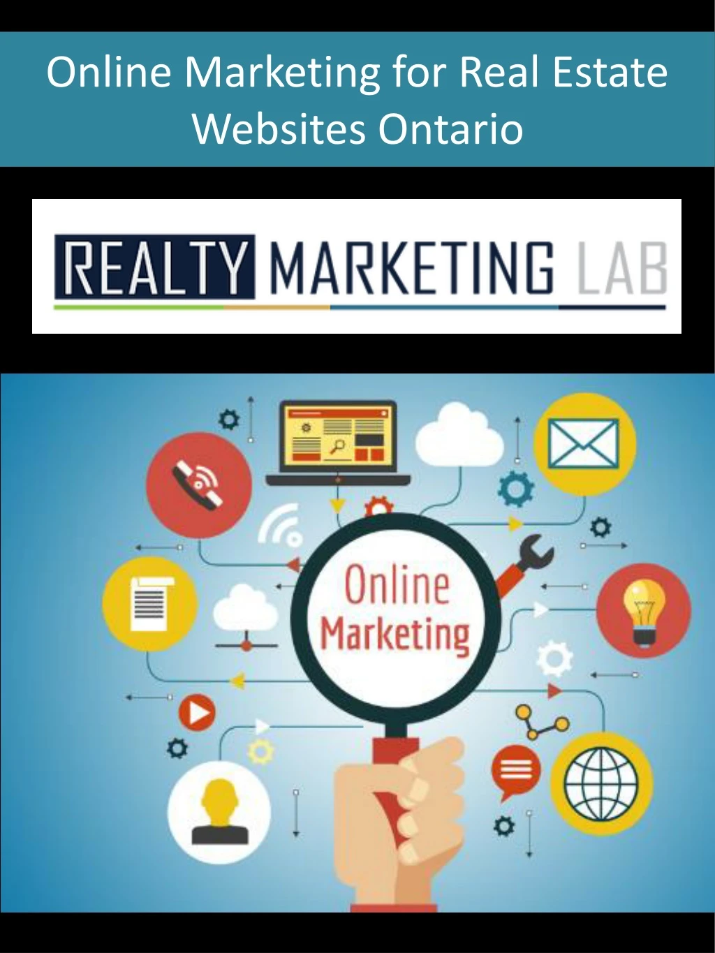 online marketing for real estate websites ontario