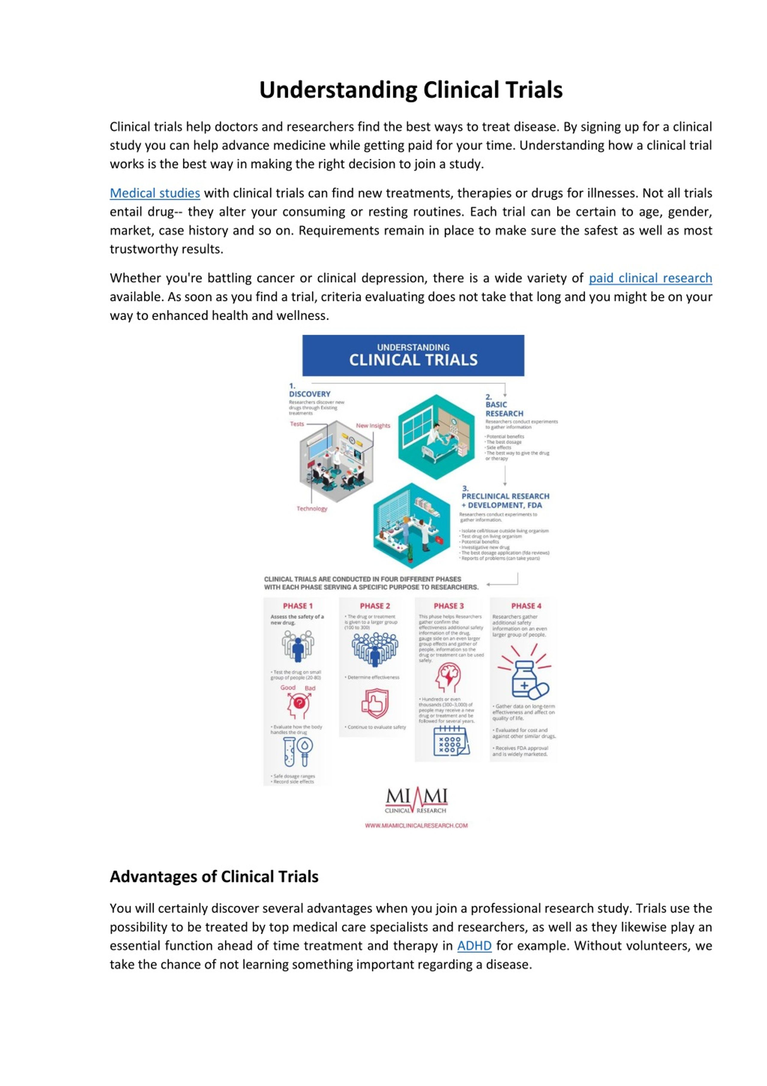 PPT - Understanding Clinical Trials PowerPoint Presentation, free ...