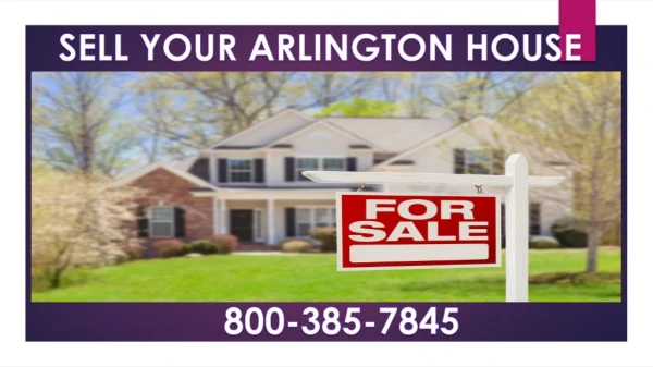 Sell Your Arlington House