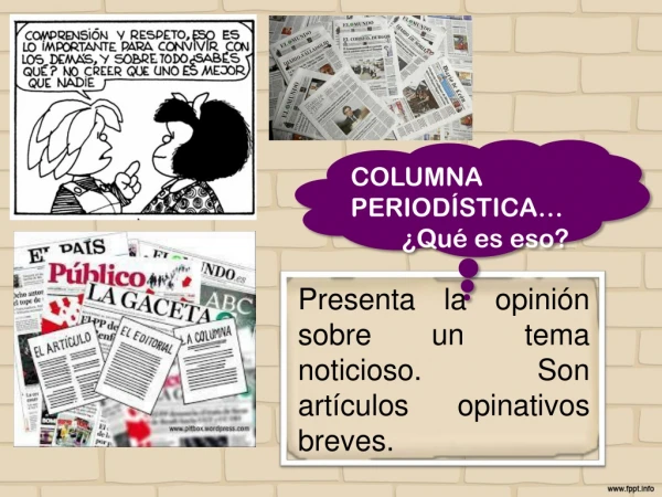 columna period stica qu es eso