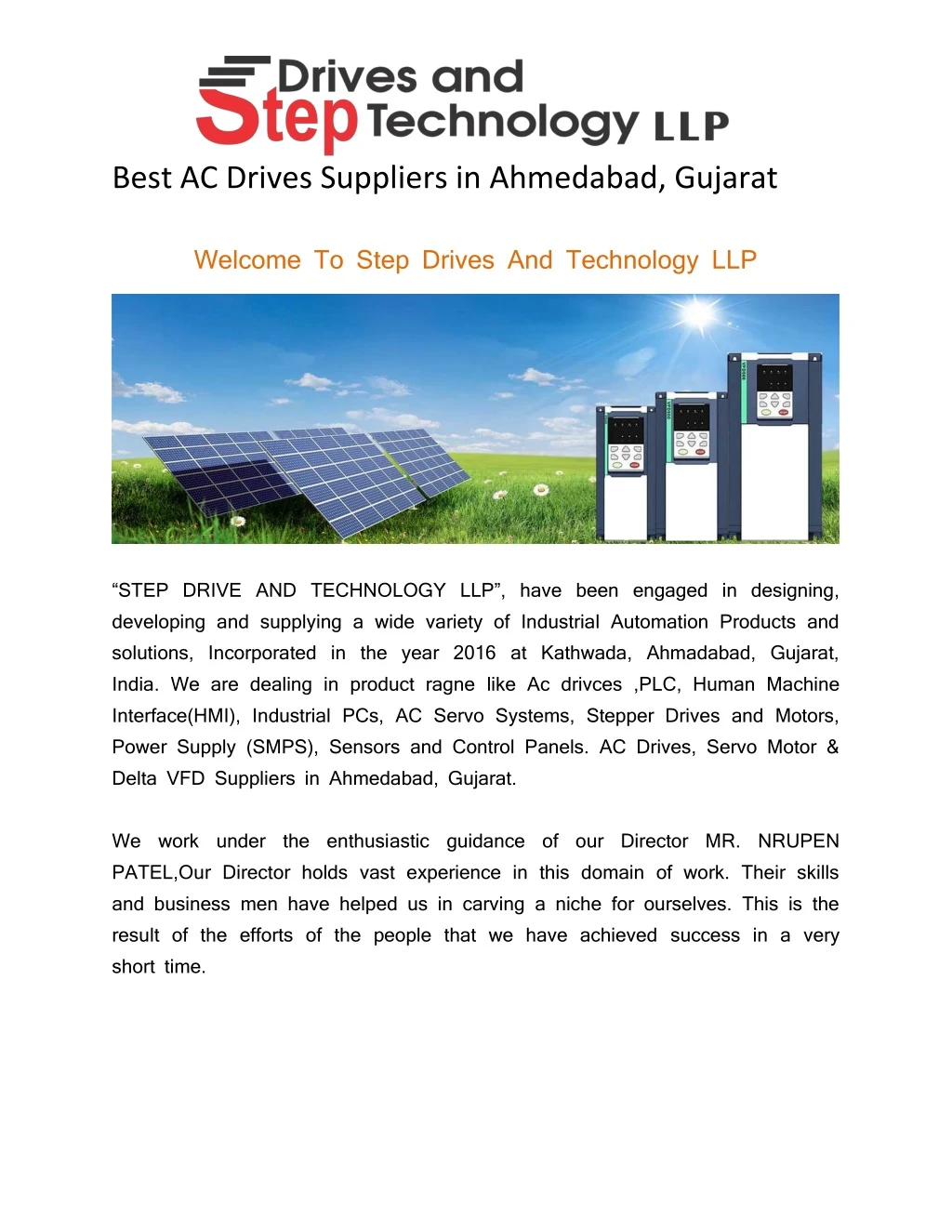 best ac drives suppliers in ahmedabad gujarat