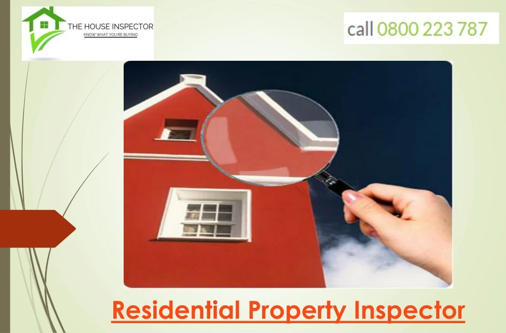 residential property inspector