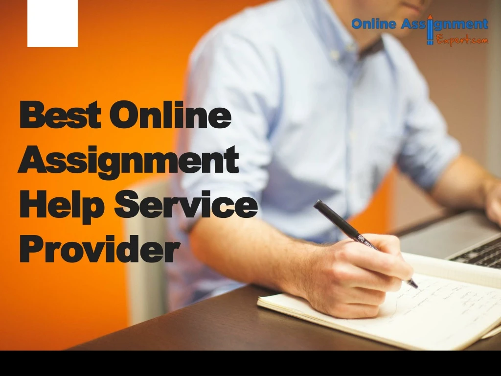 best online assignment help service provider