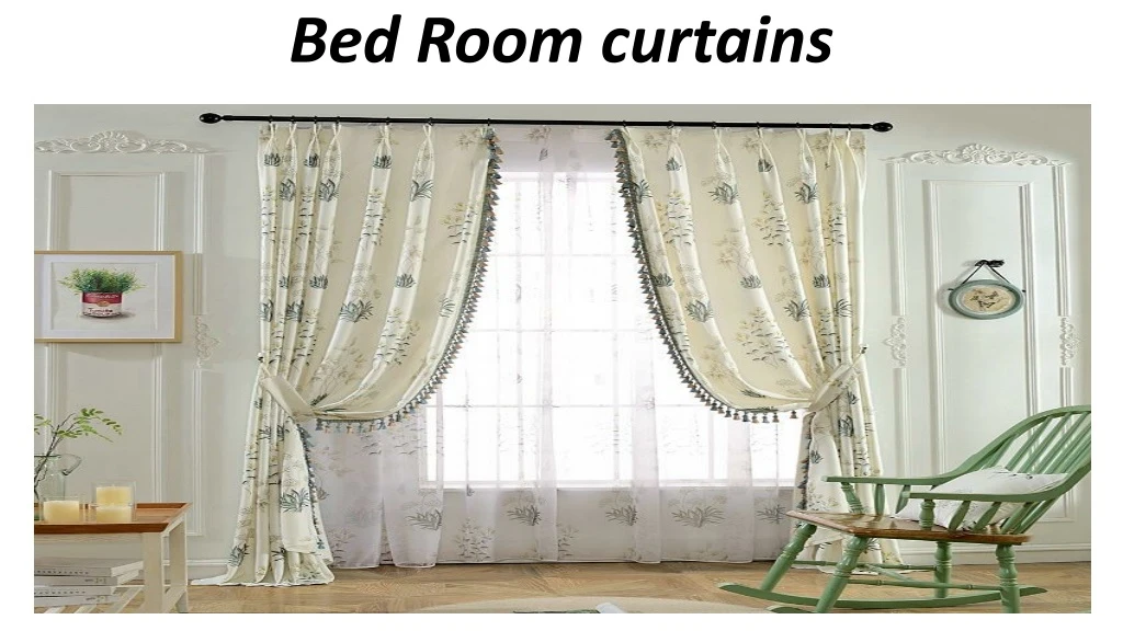 bed room curtains
