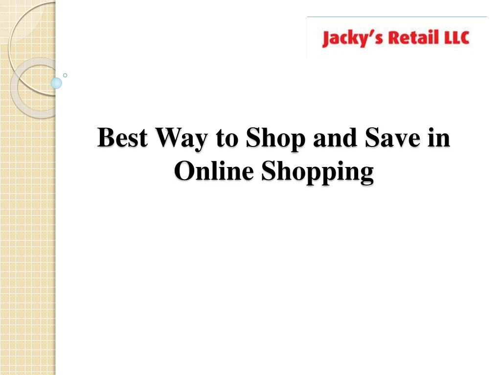 best way to shop and save in online shopping