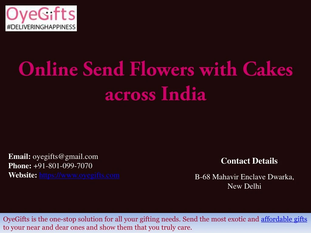 online send flowers with cakes across india