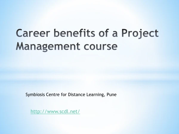 Career Benefits of a Project Management Course