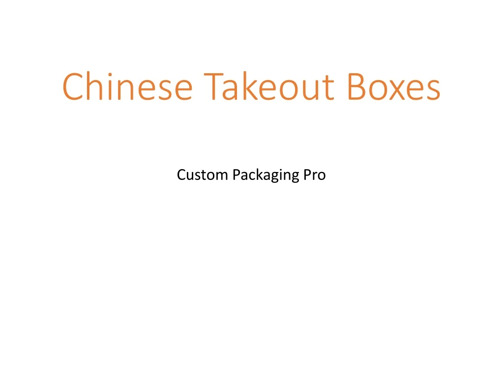 chinese takeout boxes