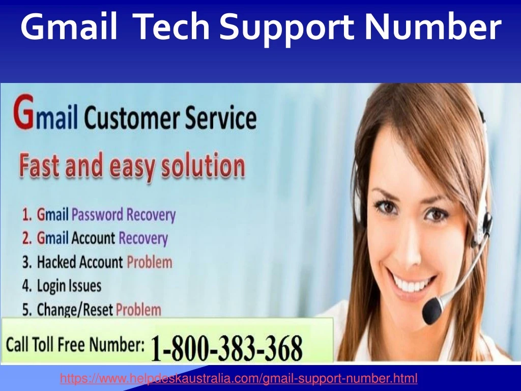 gmail tech support number