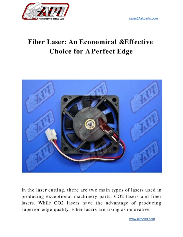 Fiber Laser: An Economical & Effective Choice for A Perfect Edge